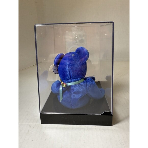 Ty | Toys | Rare 998 Clubby Beanie Baby In Case | Poshmark Rare 1998 Beanie Babies Clubby Bear by Ty Original Display Case Mint Condition